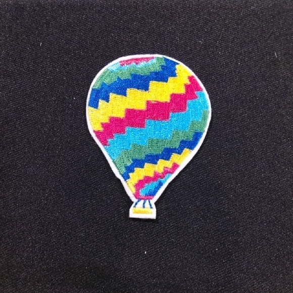 baloon Other - Colorful Hot Air Balloon Patch Iron On